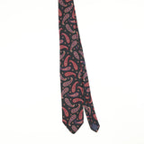 Front Front of Vintage 1990's U.S. Polo Assn. Paisley Patterned Tie