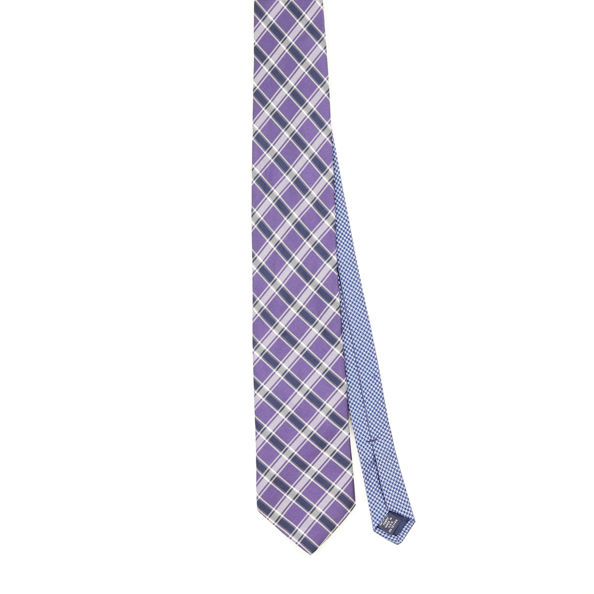 Front Front of Vintage 1990's Tommy Hilfiger Check Patterned Tie