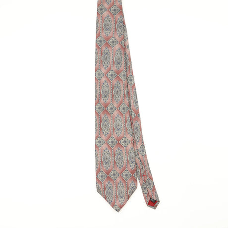Front Front of Vintage 1990's Geometric Patterned Tie