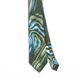 Front Front Detail of Vintage Jerry Garcia Still Life Abstract Patterned Tie