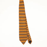 Front Front of Vintage 1990's Jz Richards Geometric Patterned Tie
