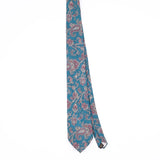 Front Front of Vintage 1990's Van Heusen Paisley Patterned Tie