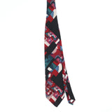 Front Front of Vintage 1990's Van Heusen Watercolour Abstract Patterned Tie
