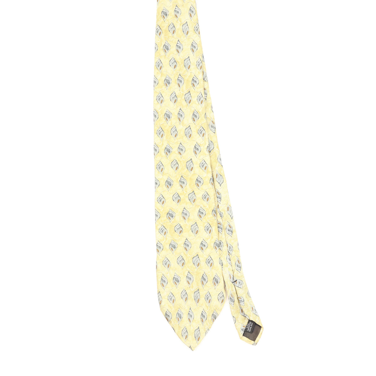 Front Front of Vintage 1990's Geometric Patterned Tie