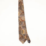 Front Front of Vintage 1990's Christian Dior Abstract Patterned Tie