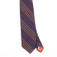 Front Front Detail of Vintage 1980's Geometric Patterned Tie