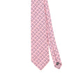 Front Detail of Vintage 1990's Tie Rack Leonardo Strelli Geometric Patterned Tie