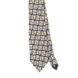 Front Front Detail of Vintage 1990's John Henry Geometric Patterned Tie