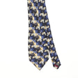 Front Front Detail of Vintage 1990's Puritan Geometric Patterned Tie