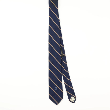 Front of Vintage Pierre Cardin Striped Patterned Tie
