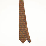Front Front of Vintage 1990's Valentino Geometric Patterned Tie