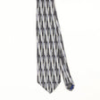 Front Front Detail of Vintage Geometric Patterned Tie