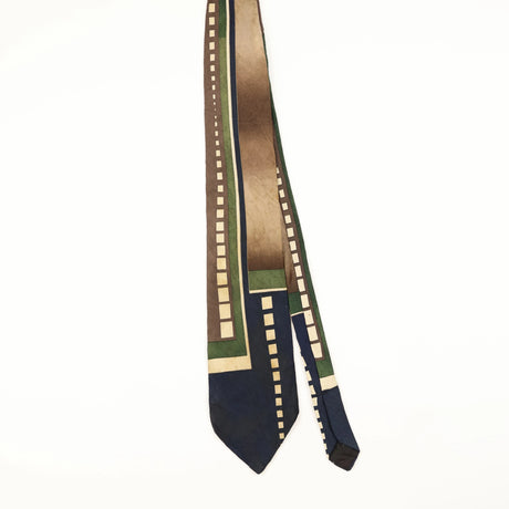 Front of Vintage 1990's Surrey Abstract Patterned Tie