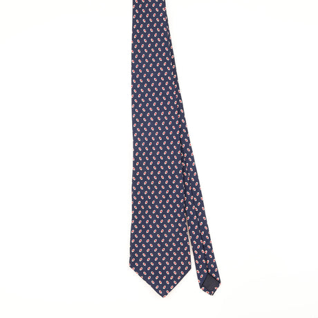 Front of Vintage 1990's Brooks Brothers Geometric Patterned Tie