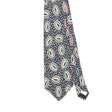 Front Detail of Vintage 1990's J.T. Beckett Geometric Patterned Tie