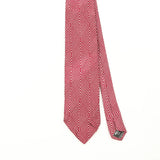 Front Front Detail of Vintage 1980's Geometric Patterned Tie