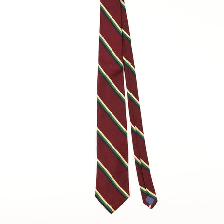 Front of Vintage Kuppenheimer Striped Patterned Tie
