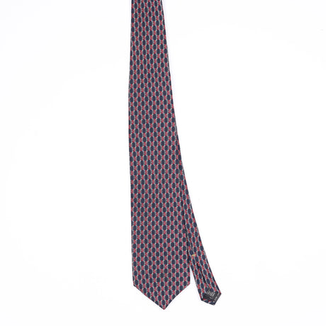 Front Front of Vintage 1990's Geometric Patterned Tie
