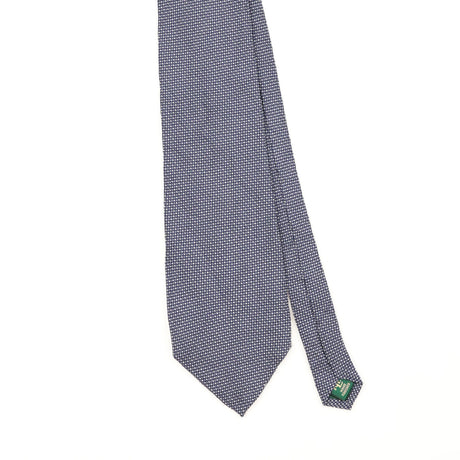 Front Front Detail of Vintage 1990's Ralph Lauren Geometric Patterned Tie