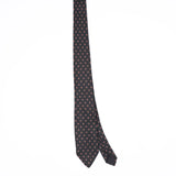 Front Front of Vintage 1990's Polka Dot Patterned Tie