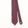 Front Detail of Vintage 1990's Paisley Patterned Tie