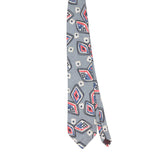 Front Front of Vintage 1990's Halston Abstract Patterned Tie