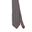 Front Front Detail of Vintage 1990's U.S. Polo Assn. Geometric Patterned Tie