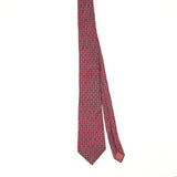 Front of Vintage 1990's Liberty of London Geometric Patterned Tie