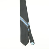 Front of Vintage 1980's Wembley Striped Patterned Tie
