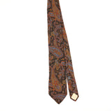 Front of Vintage 1990's Paisley Patterned Tie