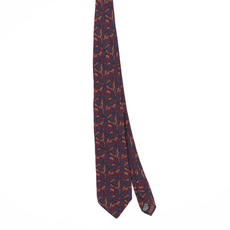 Front Front of Vintage 1990's Tie Rack Charleston Abstract Patterned Tie
