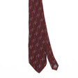 Front Front Detail of Vintage 1990's Geoffrey Beene Geometric Patterned Tie