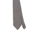 Front Detail of Vintage 1990's Tie Rack Carlo Colombo Geometric Patterned Tie