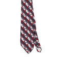 Front Front Detail of Vintage 1990's Pierre Cardin Geometric Patterned Tie