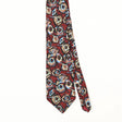 Front Front Detail of Vintage 1990's Geometric Patterned Tie
