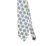 Front Front Detail of Vintage 1990's Gant Geometric Patterned Tie