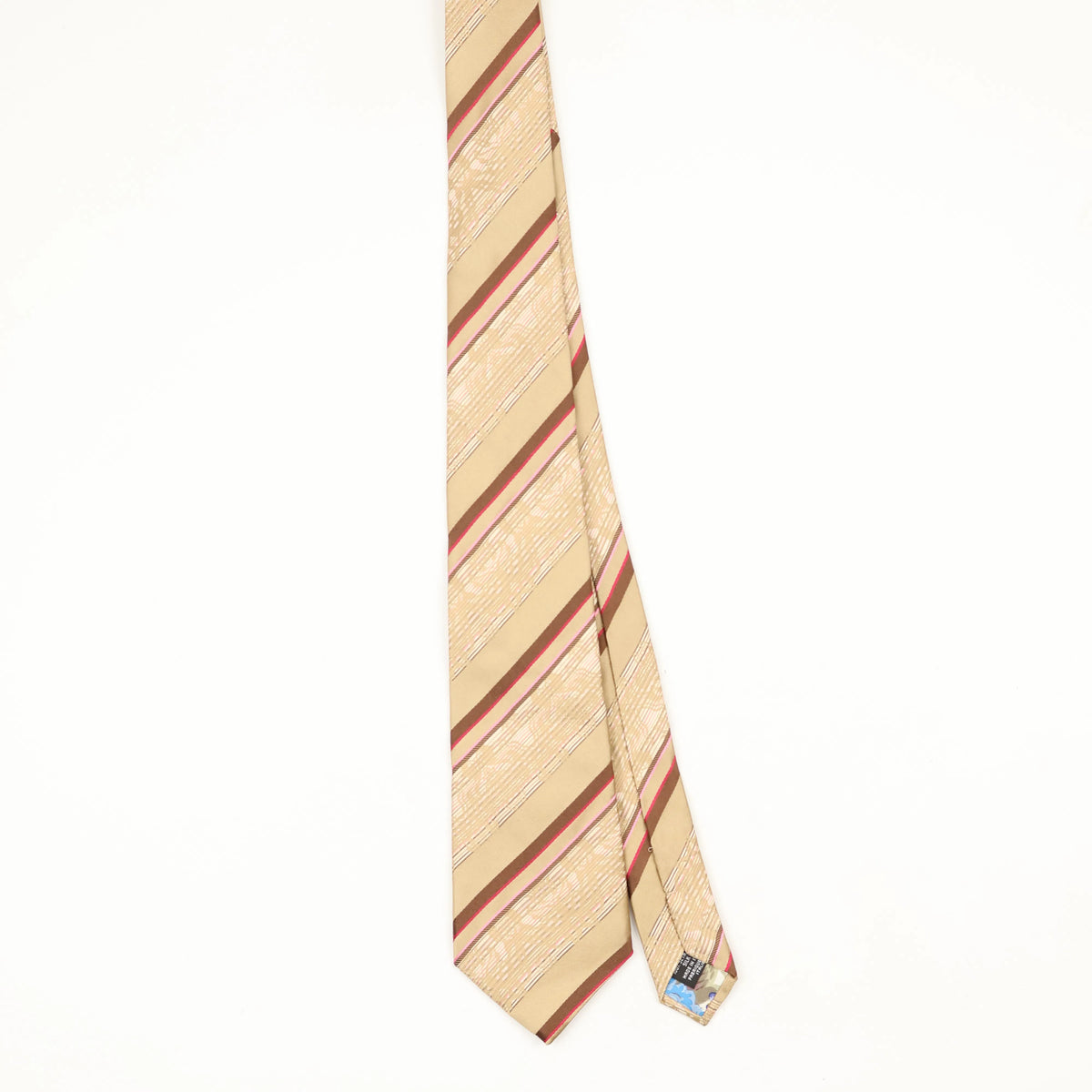 Front Front of Vintage 1990's Kenzo Striped Patterned Tie