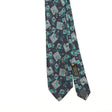 Front Detail of Vintage 1990's Giorgio Armani Abstract Patterned Tie