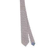 Front of Vintage 1980's Christian Dior Paisley Patterned Tie