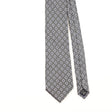 Front Detail of Vintage 1990's Jos. A. Bank Geometric Patterned Tie