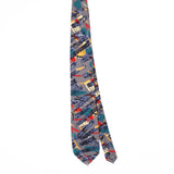 Front Front of Vintage 1990's Ungaro Paris Abstract Patterned Tie