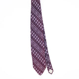 Front Front of Vintage 1980's Geometric Patterned Tie