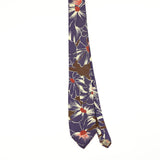 Front Front of Vintage 1990's Robert Talbott Floral Patterned Tie