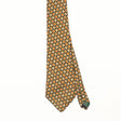 Front Front Detail of Vintage 1990's J.Crew Geometric Patterned Tie