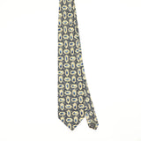 Front Front of Vintage 1990's Jose Piscador Geometric Patterned Tie
