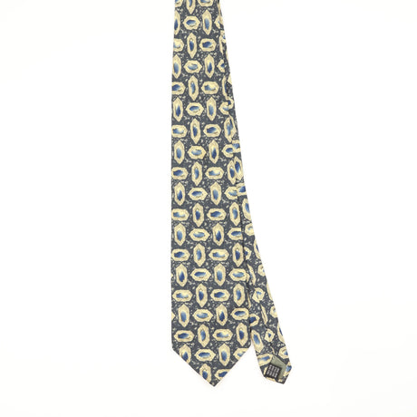 Front Front of Vintage 1990's Jose Piscador Geometric Patterned Tie