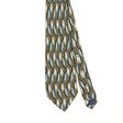 Front Front Detail of Vintage 1990's Geometric Patterned Tie