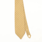 Front Front Detail of Vintage 1990's Claiborne Geometric Patterned Tie
