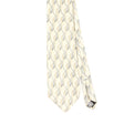 Front Front Detail of Vintage 1990's Geometric Patterned Tie