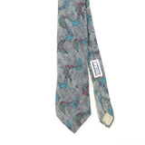 Front Detail of Vintage 1990's Abstract Patterned Tie